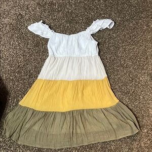 Charming Multicolor Kids Dress